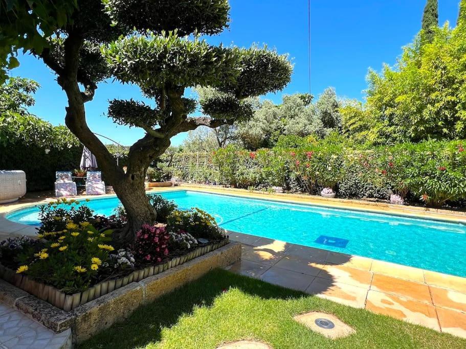 Le Jardin De Mae Apartment Bouc Bel Air Bagian luar foto